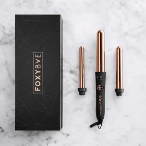 FOXYBAE ROSE GOLD 3-IN-1 CURLING WAND - Only used once! Like new